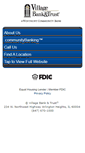 Mobile Screenshot of bankatvillage.com